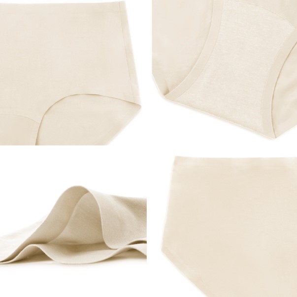 Bezszwowe wygodne damskie majtki